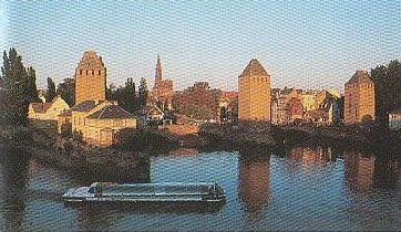 die gedeckten Brücken Straßburg